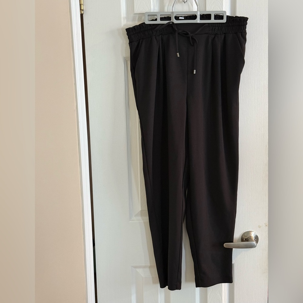 Black dress pants with stretchy waist